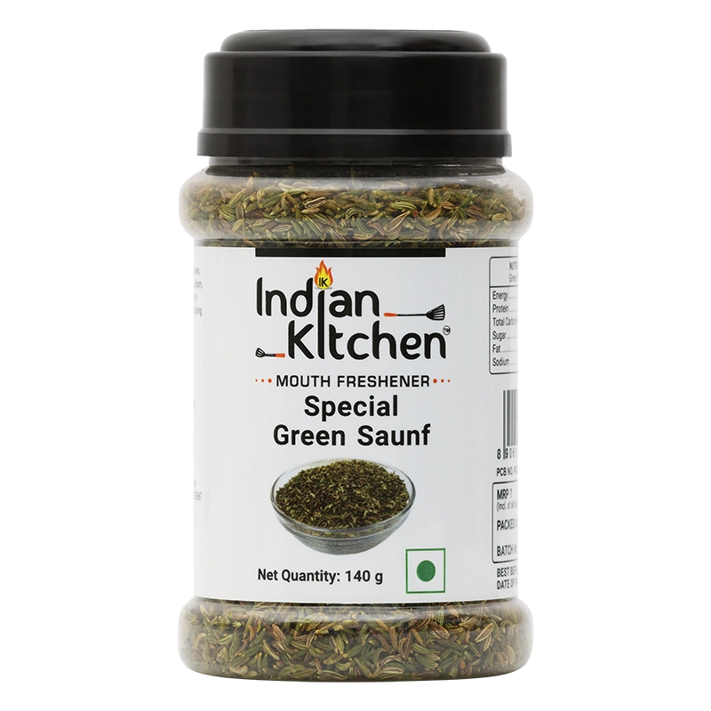 Indian Kitchen Special Green Saunf 130g Indian Kitchen Special Green Saunf 140g - Indian Kitchen